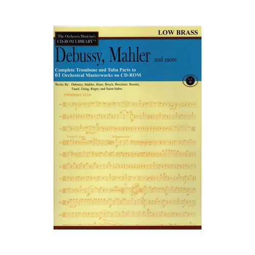 The Orchestra Musician'S Cd-Rom Library Vol.02 - Debussy,Mahler And More - Low Brass