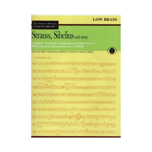 The Orchestra Musician'S Cd-Rom Library Vol.09 - Ravel, Elgar And More - Low Brass