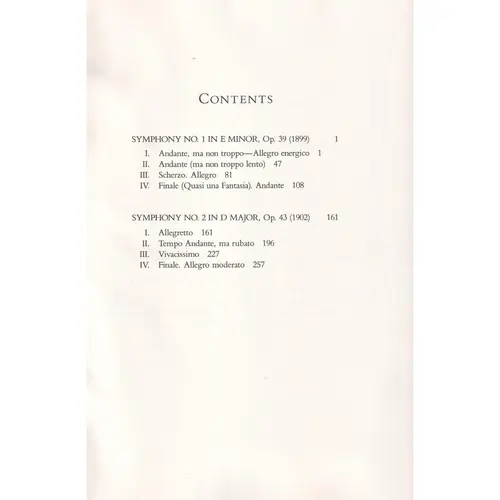 Symphonies 1 And 2 (regente)