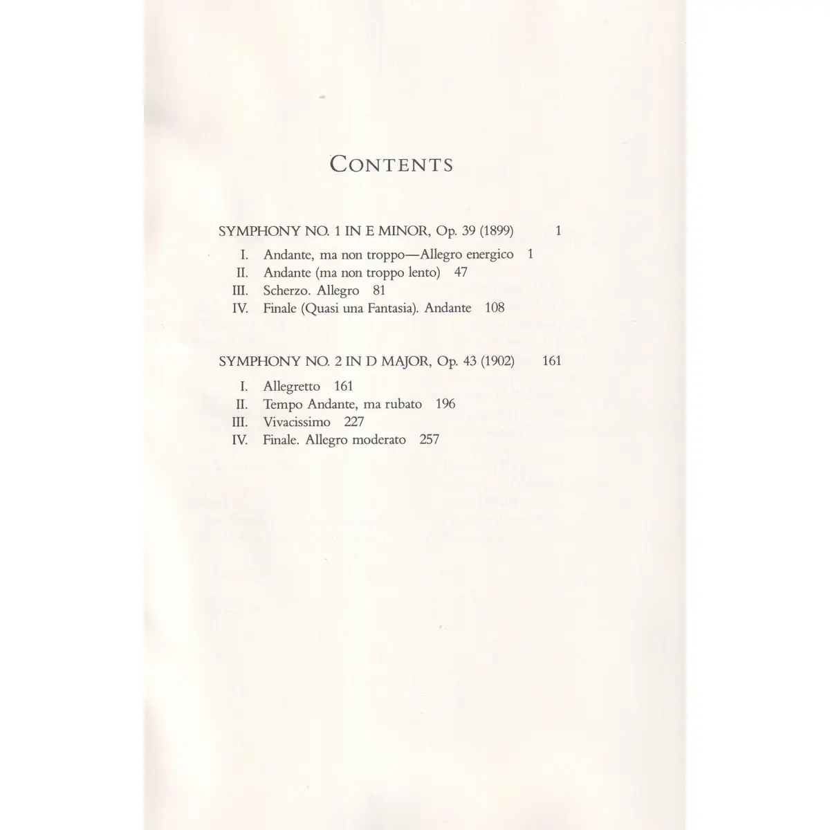Symphonies 1 And 2 (regente)