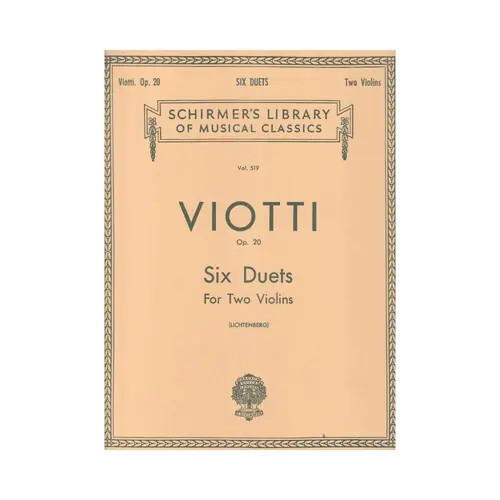 Six duets for two violins Op.20