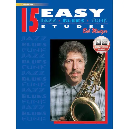 15 Easy Jazz/Blues/Funk Etudes-C