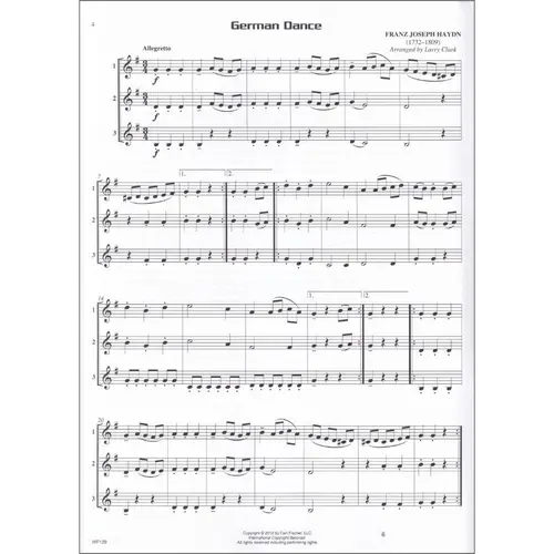 Compatible Trios For Winds (Clarinet-Trumpet-Euphonium-Sax Tenor)