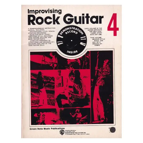 Improvising Rock Guitar - Vol.4