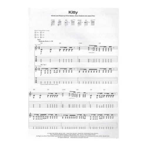 The Presidents of The United States Of America - Guitar recorded versions