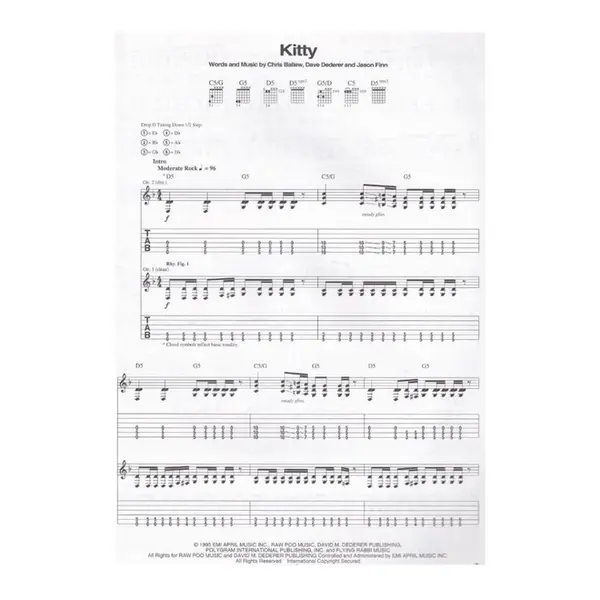 The Presidents of The United States Of America - Guitar recorded versions