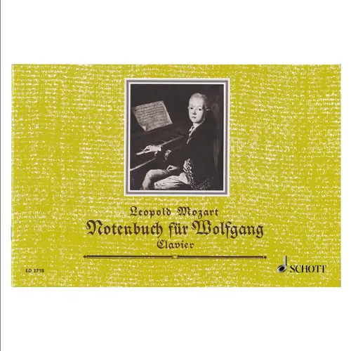 Notenbuch Fur Wolfgang (Ed 3718)