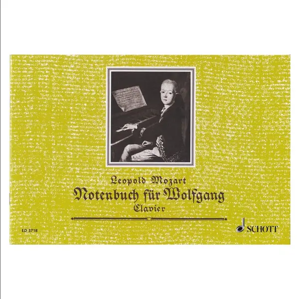 Notenbuch Fur Wolfgang (Ed 3718)