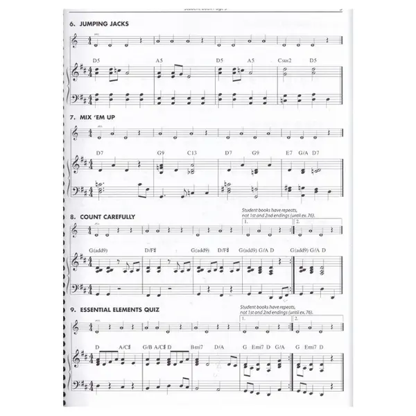 Essential Elements for strings - Piano Accompaniment 1