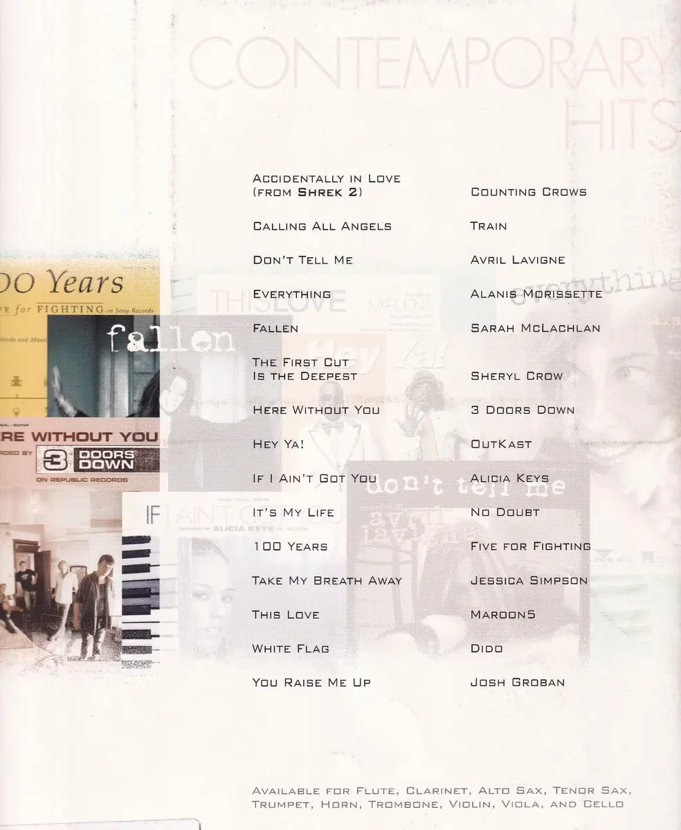 Contemporary Hits - Trombone