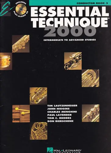 Essential Technique for band - Conductor Bk. 3