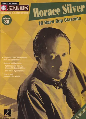Horace Silver - Jazz Play Along Vol.36
