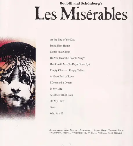 Les Miserables - Flute Play-Along