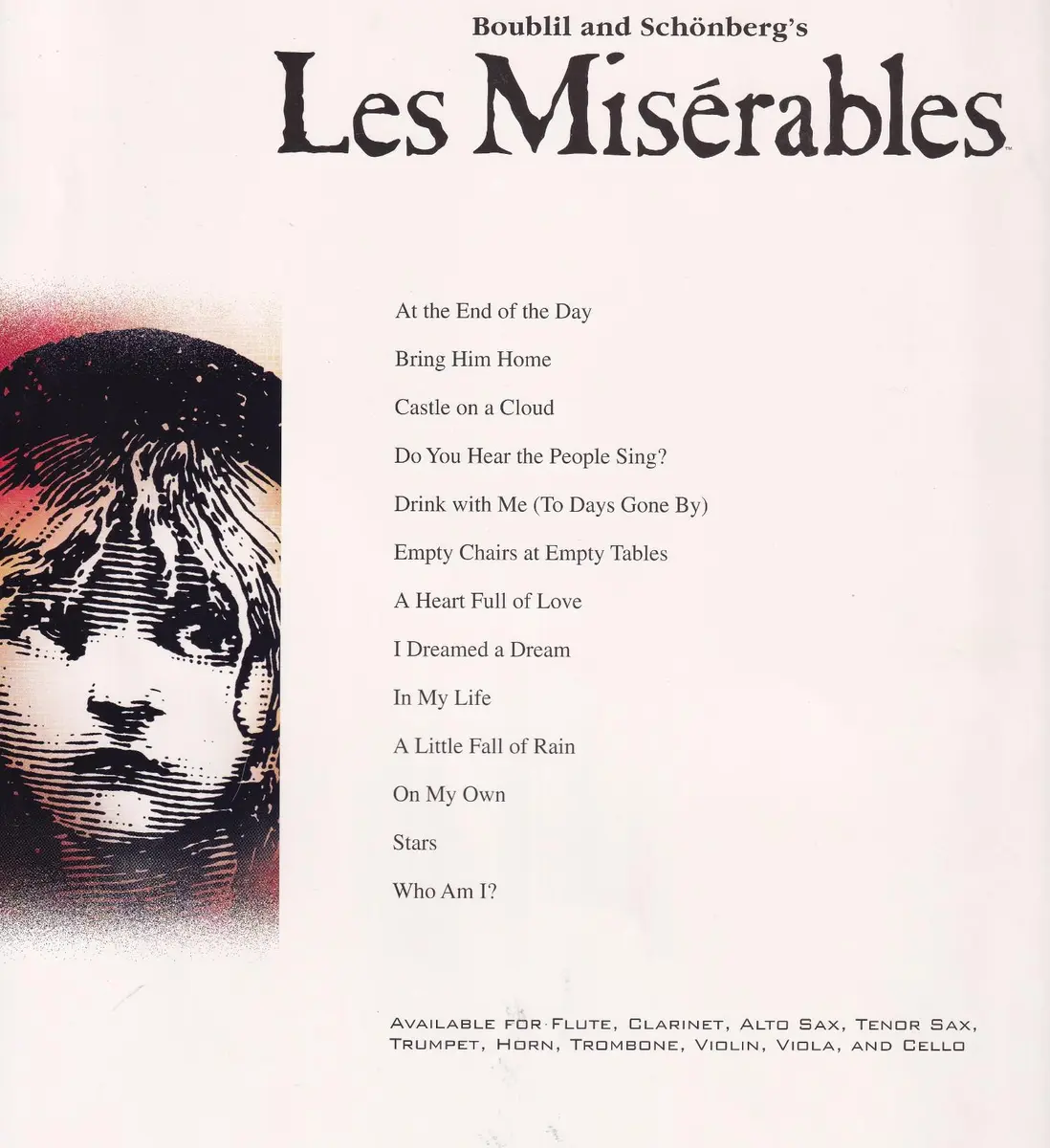 Les Miserables - Flute Play-Along