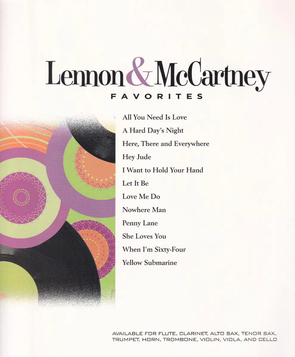 Lennon & Mccartney Favorites - Horn