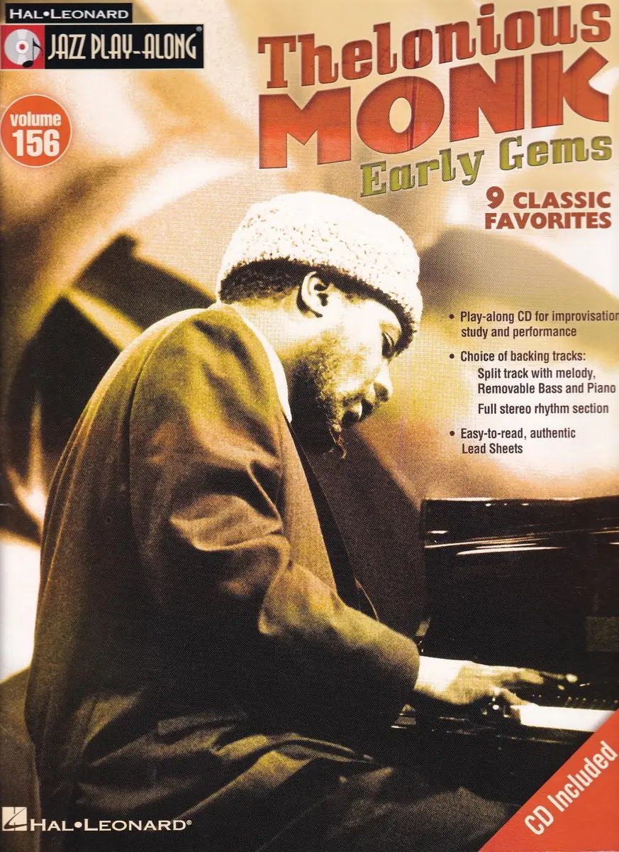 Thelonious Monk - Early Gems - Jazz Play Along Vol.156