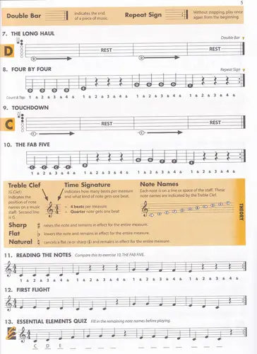 Essential Elements for band - Bb Bass Clarinet Bk.1