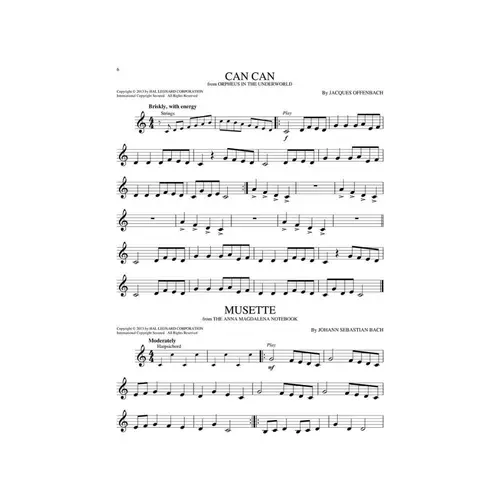 Classical Themes - Clarinet Easy Instrumental Play-Along