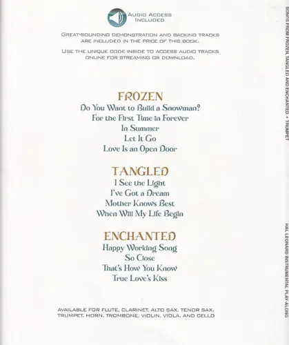 Songs From Frozen - Tangled And Enchanted - Trumpet