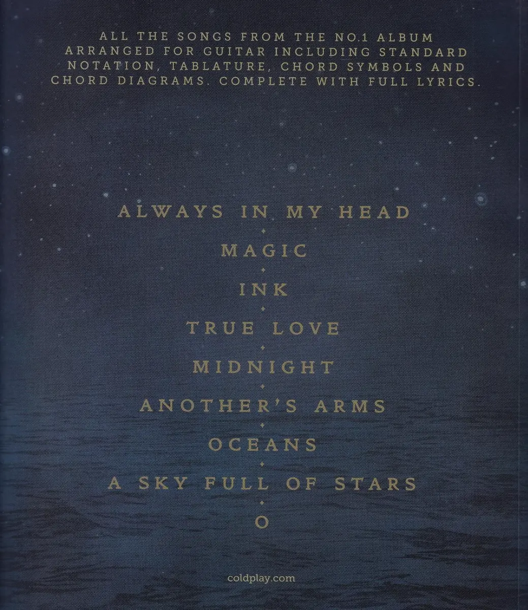 Ghost Stories  - Guitar