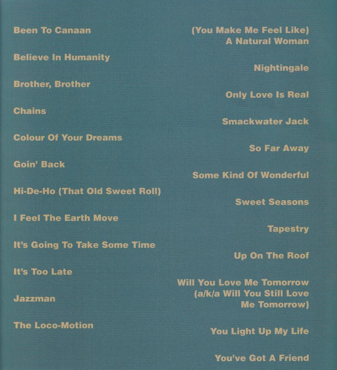 The Best Of Carole King  - Exemplar Antigo