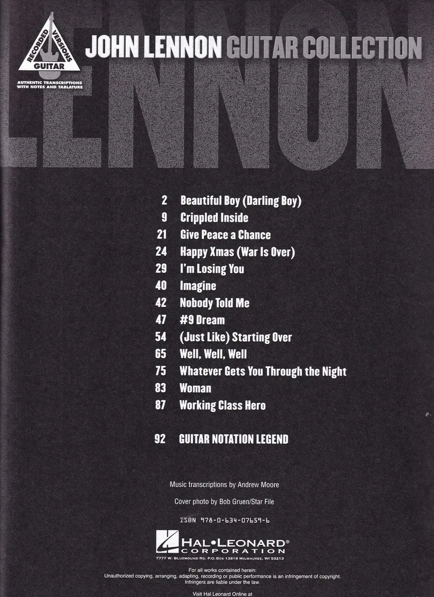 John Lennon Guitar Collection