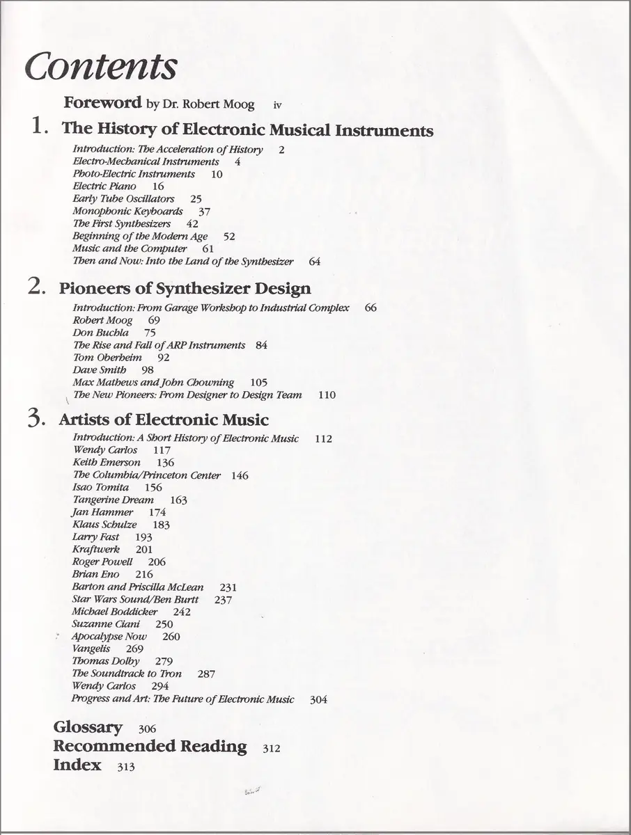 The art of electronic music