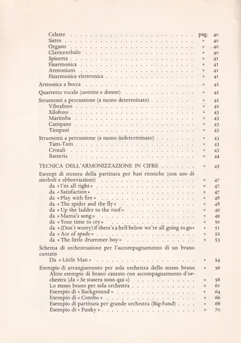 Guida per l' arrangiatore moderno