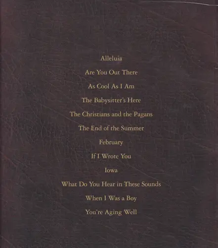 The Dar Williams  - Songbook - Exemplar Antigo