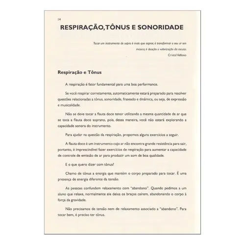 Caderno de Flauta Doce Tenor