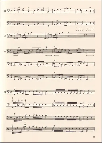 Einführung in das Lagenspiel - 125 kleine Übungen für Violoncello
