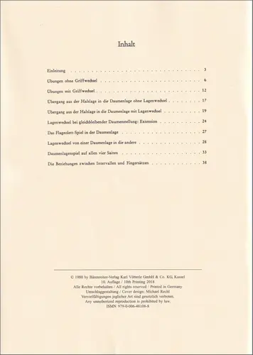 Einführung in die Daumenlage - 100 kleine Übungen für Violoncello