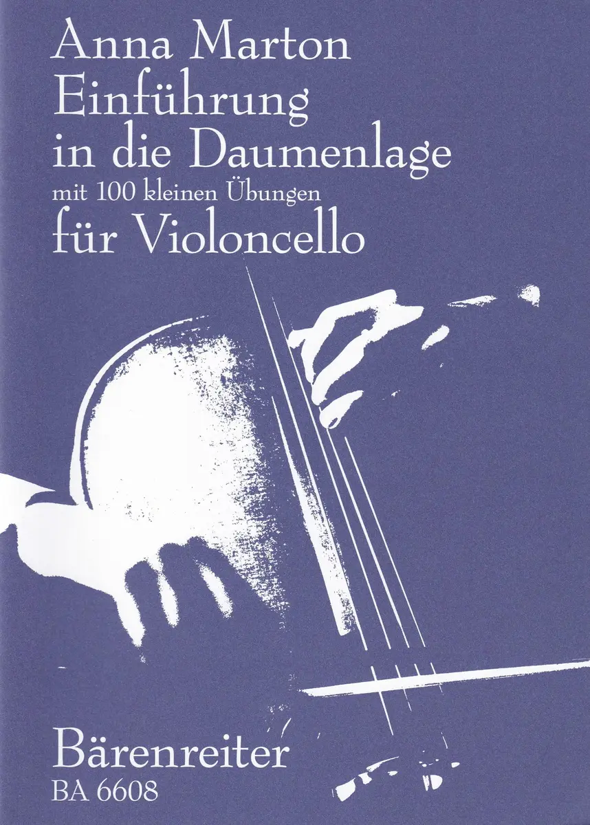 Einführung in die Daumenlage - 100 kleine Übungen für Violoncello