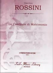 La cambiale di matriomonio - full score