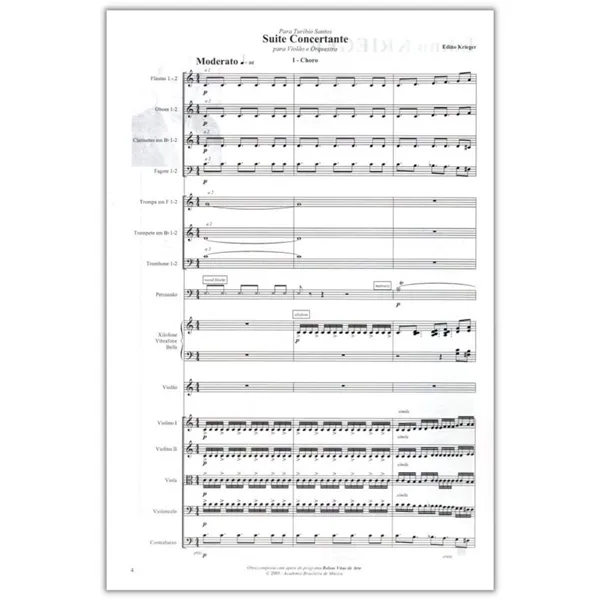 Suíte Concertante Para Violão e Orquestra (Regente)