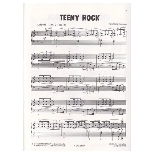 Rock around the Piano - Advanced