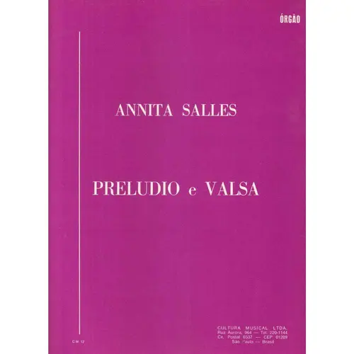 Preludio E Valsa para orgão
