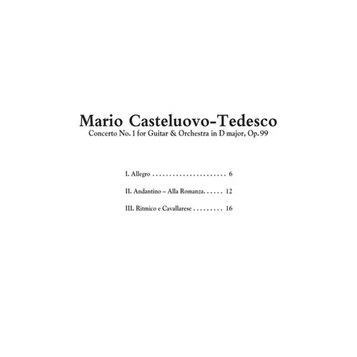 Castelnuovo Tedesco - Guitar Concerto N.1 D Major, Op.99