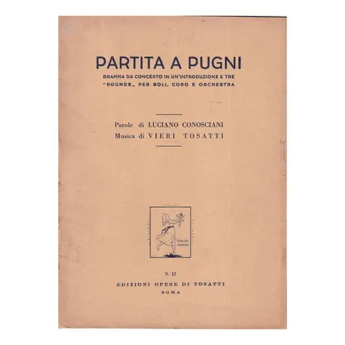 Partita a pugni (Libreto)