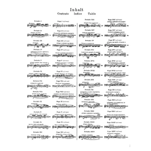 Das Wohltemperierte Klavier - Vol.2  (Rev. Mugellini)