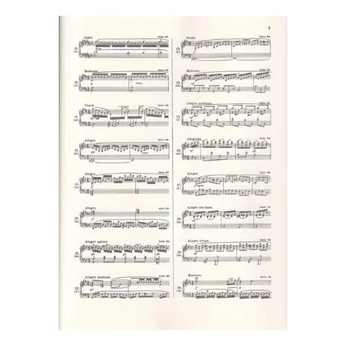 60 Selected Studies - Piano