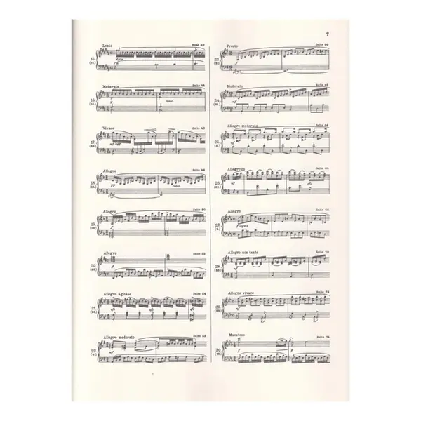 60 Selected Studies - Piano