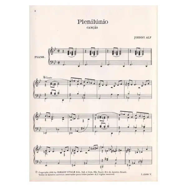 Plenilúnio - Canção