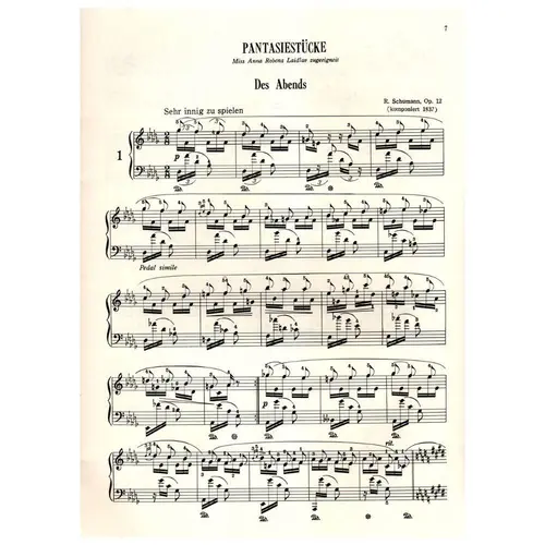Phantasiestucke - Op. 12