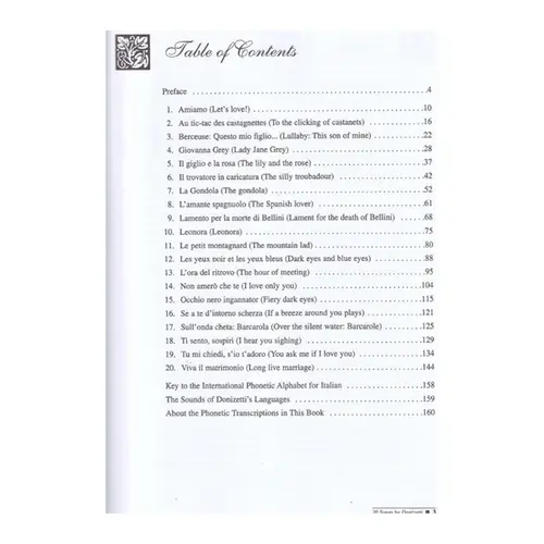 20 Songs - Low Voice