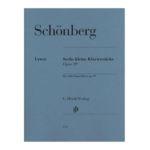 Six little piano pieces Op.19