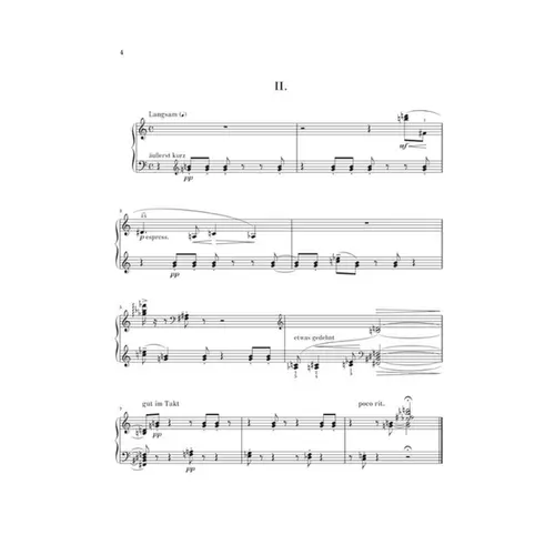 Six little piano pieces Op.19