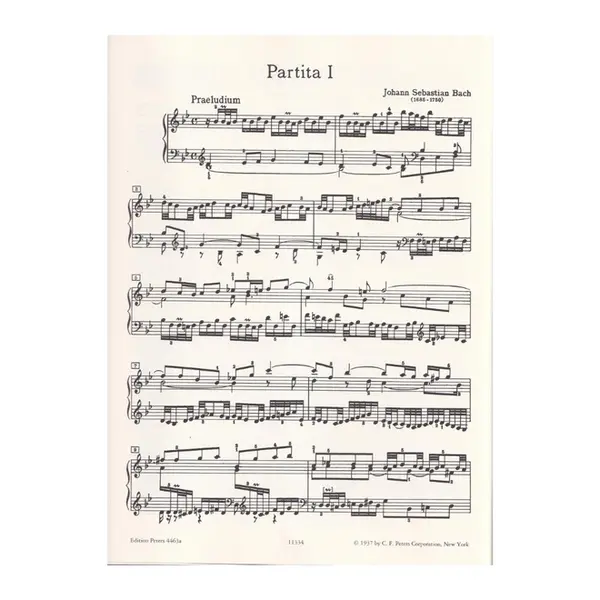 Partitas Nos.1-3 - Bwv 825-827