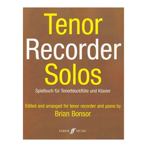Tenor Recorder Solos