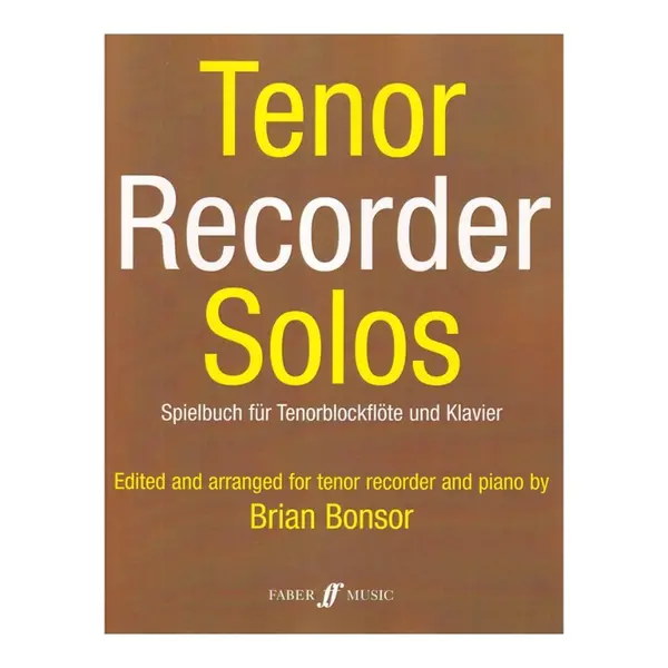 Tenor Recorder Solos